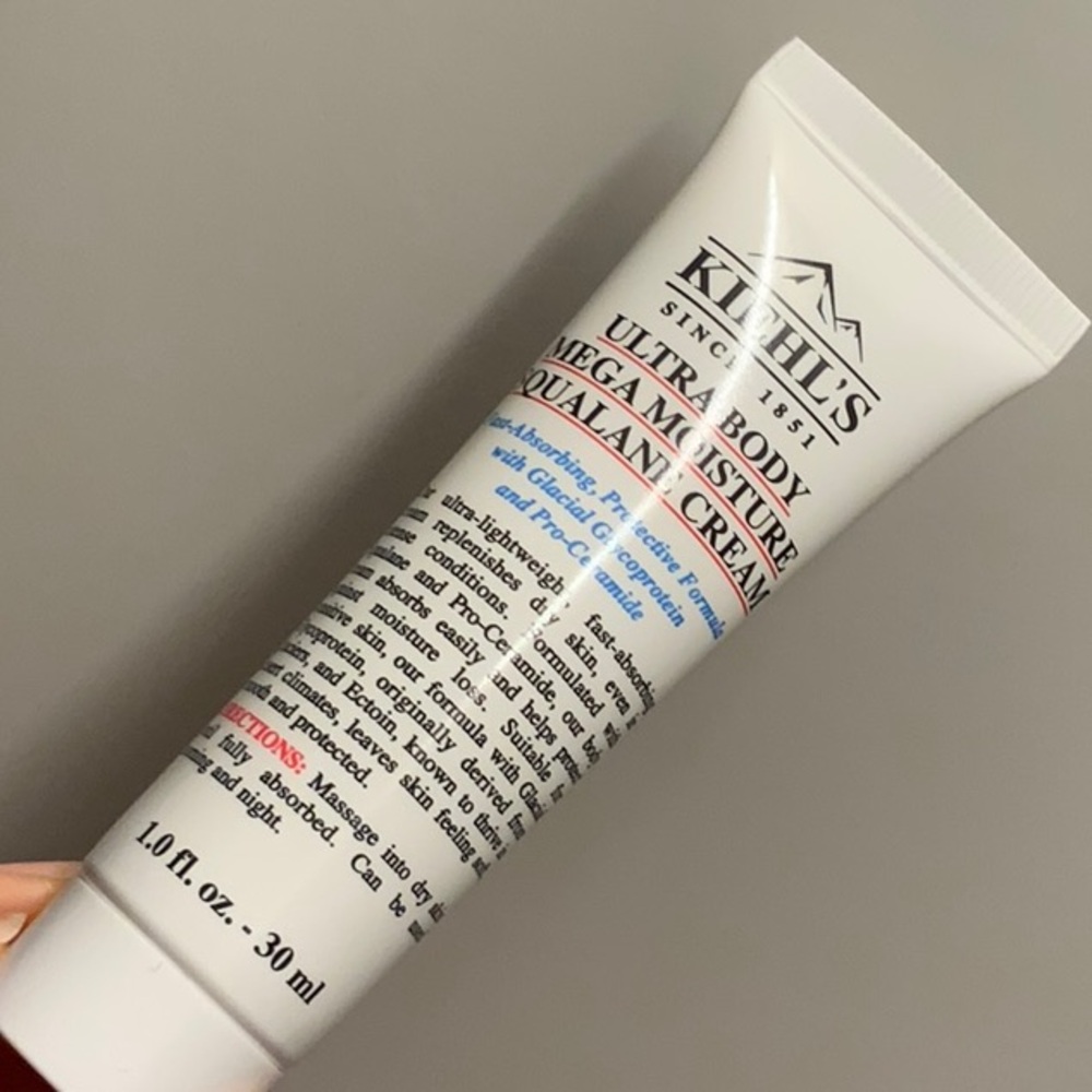 Kiehl’s Ultra Body Mega Moisture Squalane Cream Body Lotion 30ml